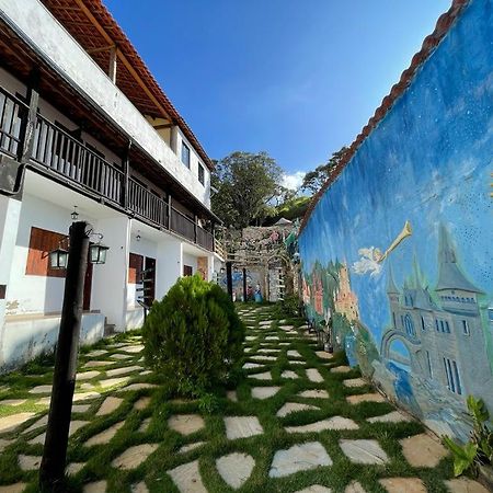 Pousada Rosa Mistica Otel São Tomé das Letras Dış mekan fotoğraf